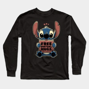 Free Virtual Hugs Long Sleeve T-Shirt